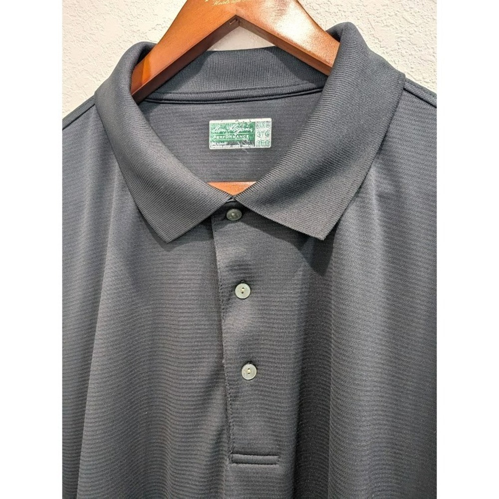 VGC Ben Hogan Men's Performance Power Air Polo‎ Golf Shirt Gray 3XL